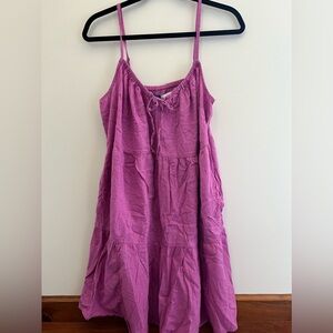 Layered Pink Cami Dress